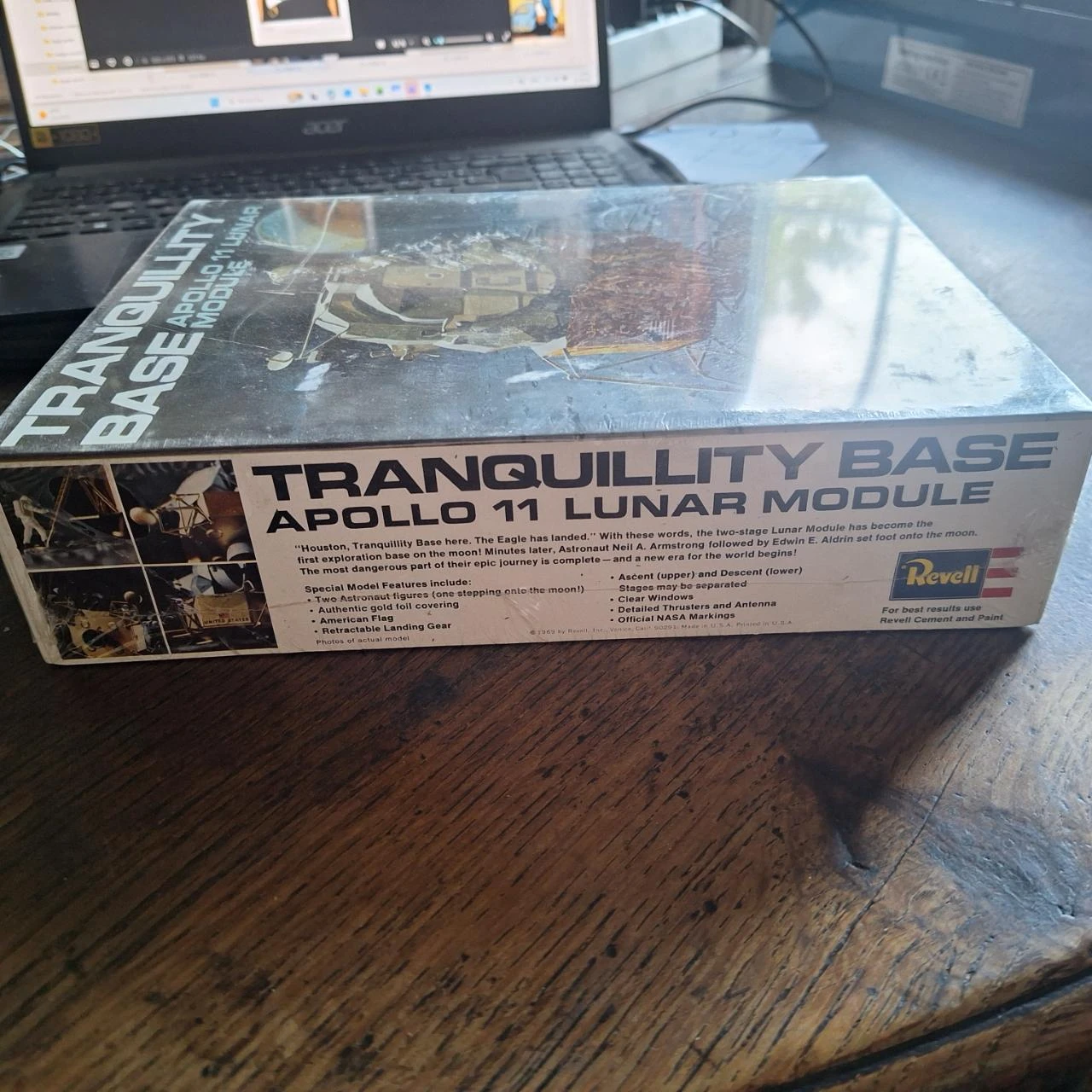 módulo lunar apollo 11 revell 1/48 escala novo selado de fábrica – photo 2